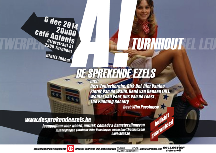 6 December 2014: Sprekende Ezels Turnhout
