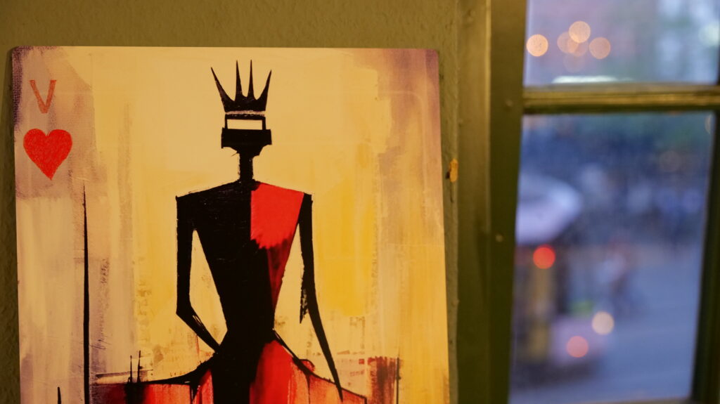 Expo van de metaalrprint afbeeldingen uit Als Een Ravijn Een Richting Is