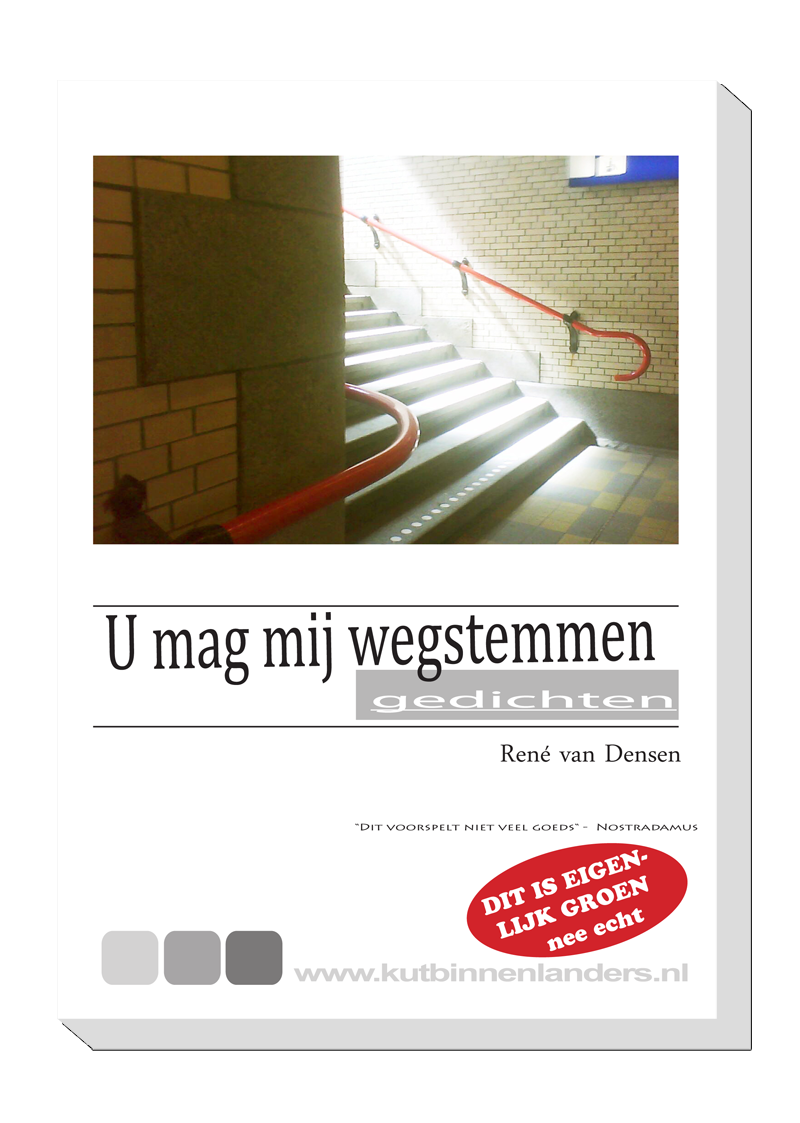 Kaft van dichtbundel U Mag Mij Wegstemmen